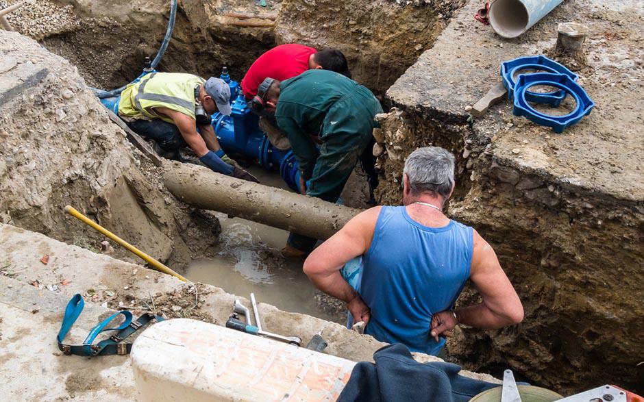 canalisation egout Montgeron